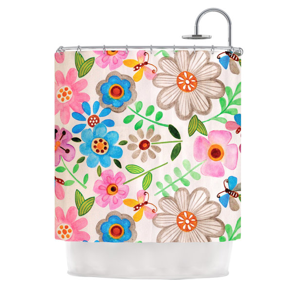 Cute Magical Unicorns Sweet Kids Graphics Waterproof Polyester Shower